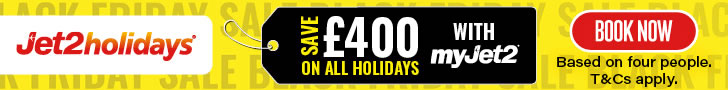 Jet2holidays Black Friday sale: £400 off holidays in 2025/2026