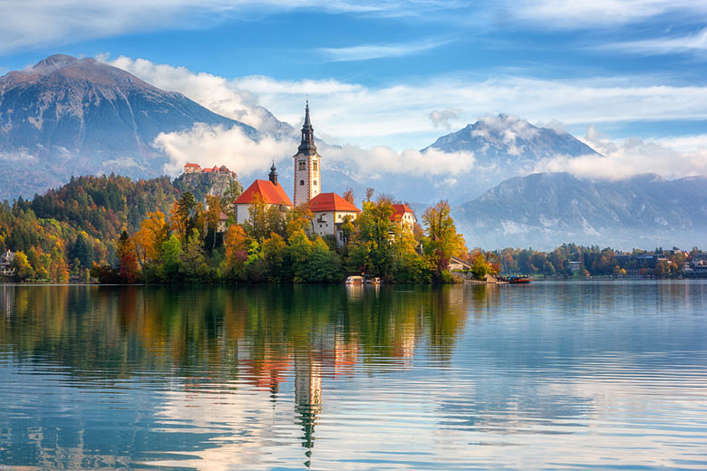 Iconic Lake Bled, Northern Slovenia