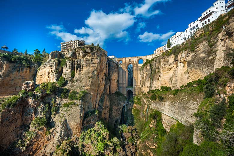 The bridge in Ronda, Costa del Sol, Spain