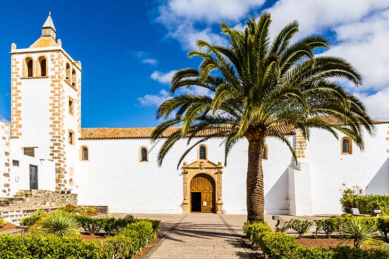 Be dazzled by the white-washed church in Betancuria