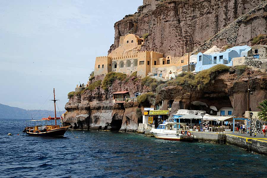 Fira Harbour, Santorini