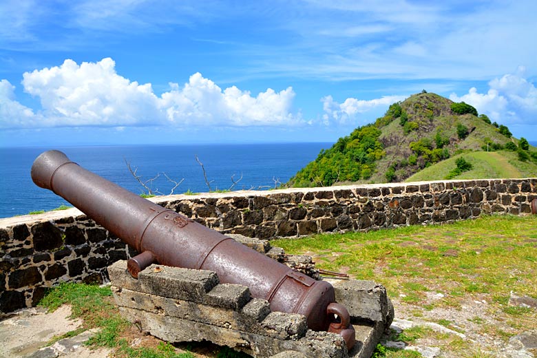 British stronghold Fort Rodney, Pigeon Island