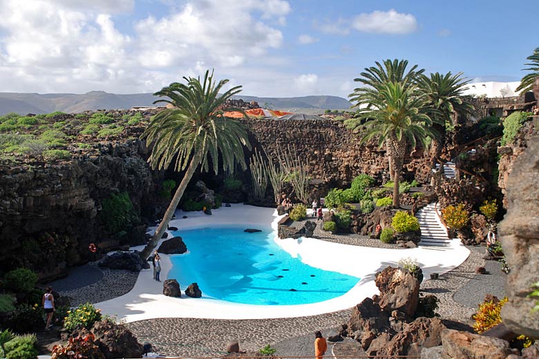 Gardens at Jameos del Agua, Lanzarote