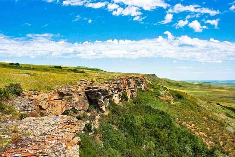 The Head-Smashed-In Buffalo Jump, Alberta