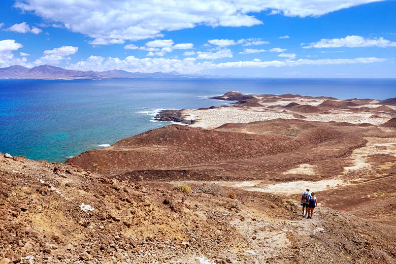 Heading towards the lighthouse, Isla de Lobos