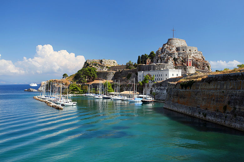 The Old Fortress in Corfu Town