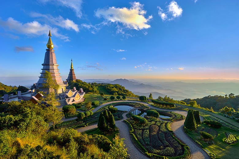 Pagodas in Doi Inthanon National Park