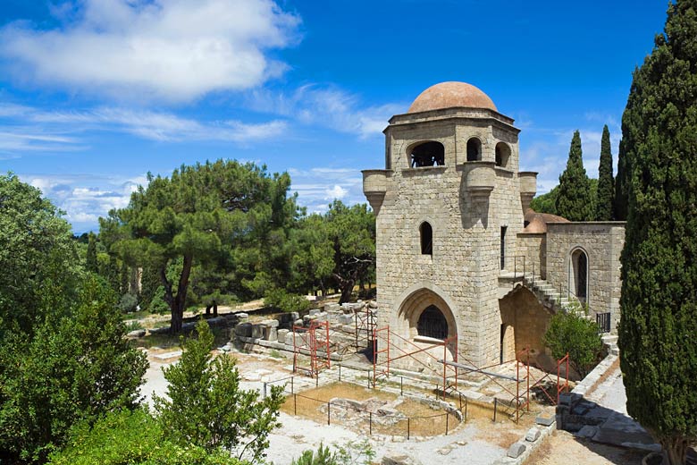 The 15th-century Monastery of Panagia Filerimos