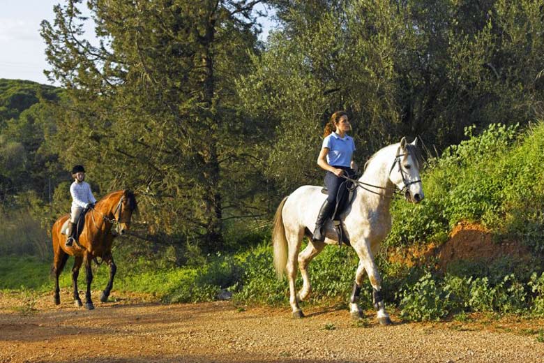 Riding in the Environmental Park