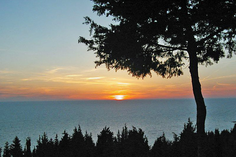 Paxos sunset