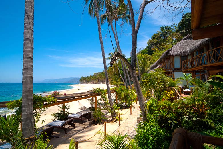 Playa Cabello, a short boat ride from Puerto Vallarta