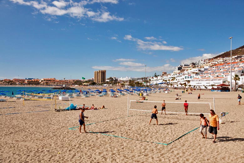 Playa las Vistas, Tenerife, Canary Islands