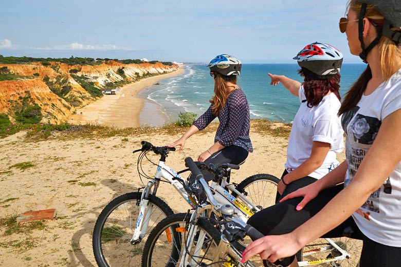 Looking back towards Vilamoura