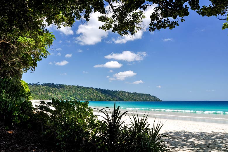 Platinum shores of Radhanagar Beach, Havelok Island