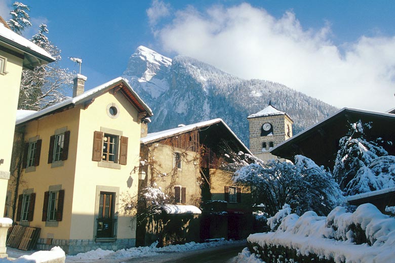 Samoëns - one of the prettiest places to ski in the Alps