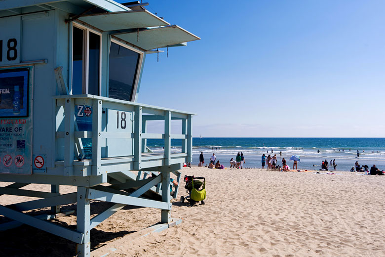 Summertime on Venice Beach, Los Angeles