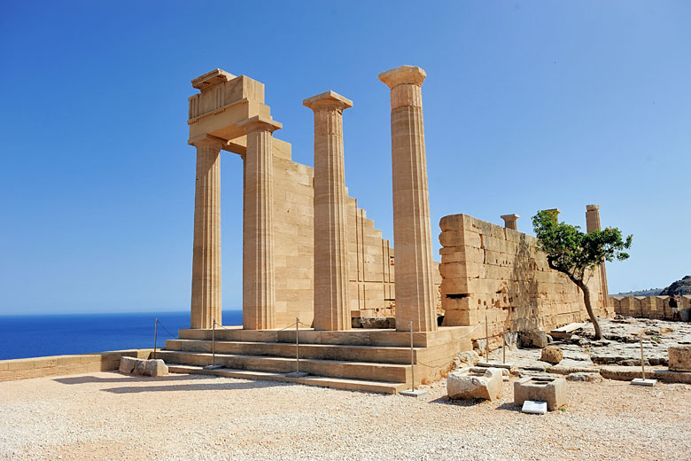 Temple of Athena in Lindos, Rhodes