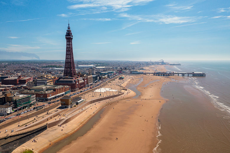 The soaring Blackpool Tower