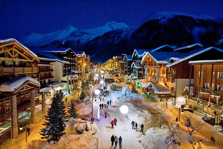 Val d'Isère, France - much loved for its vibrant après-ski scene