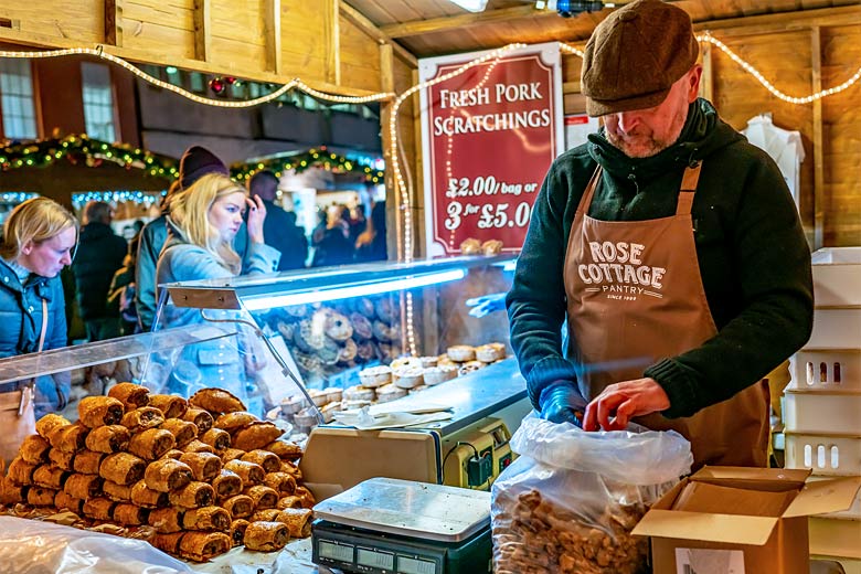 Yorkshire staples on offer at York Christmas Market